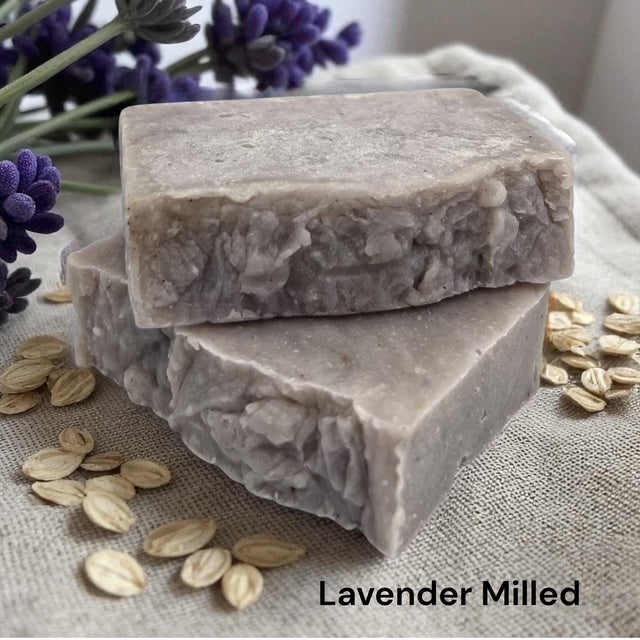 Handcrafted Cold Processed Milk Soap Bars - 2 Pack