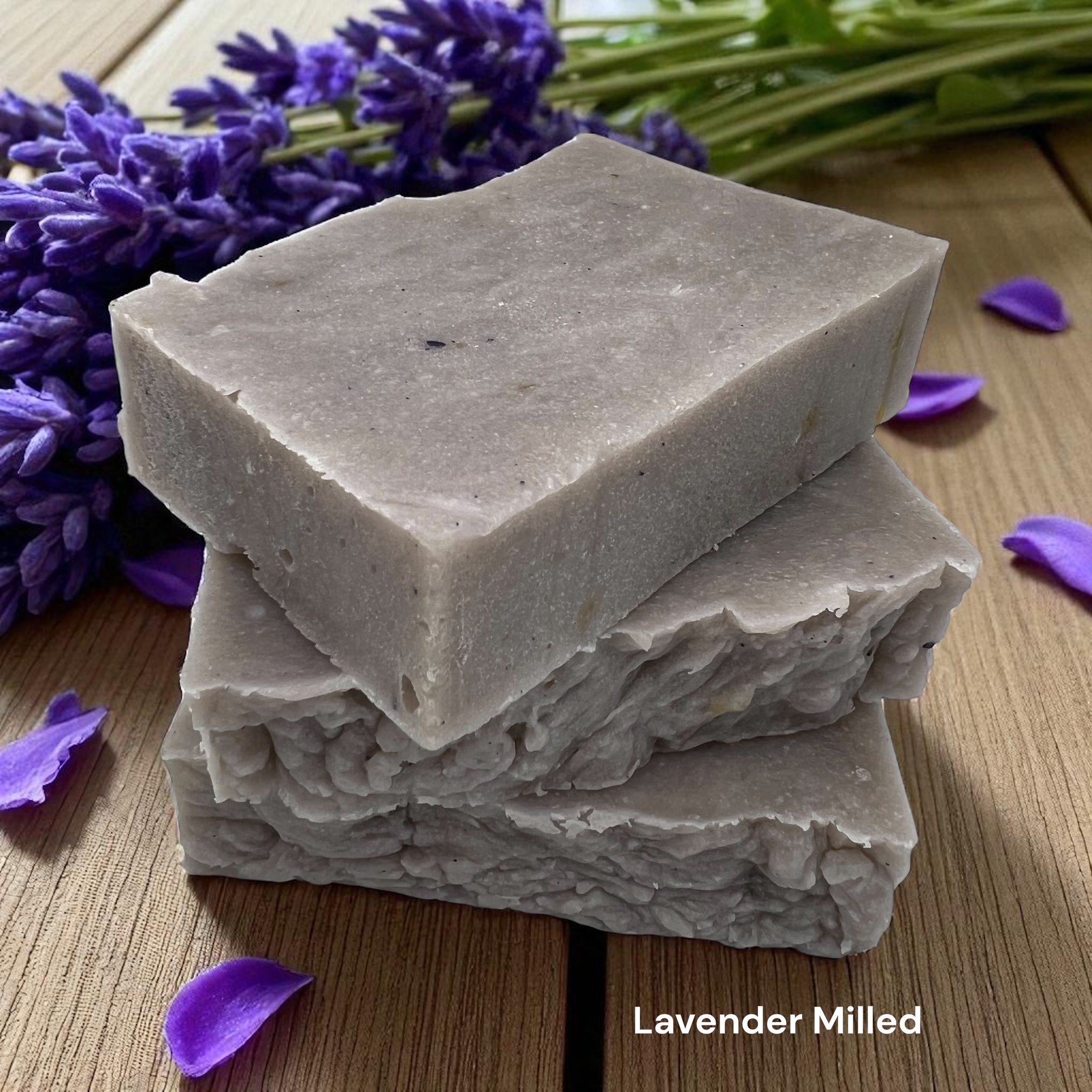 Handcrafted Cold Processed Milk Soap Bars - 3 Pack